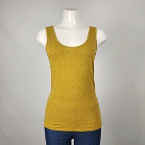MES Soeurs et Mol Mustard Sleeveless Top Size S